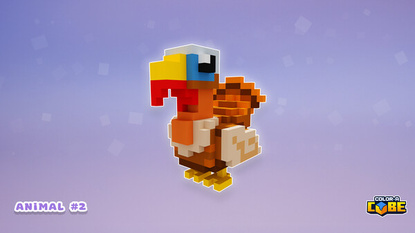 Color-A-Cube - Farm Animal Pack #2