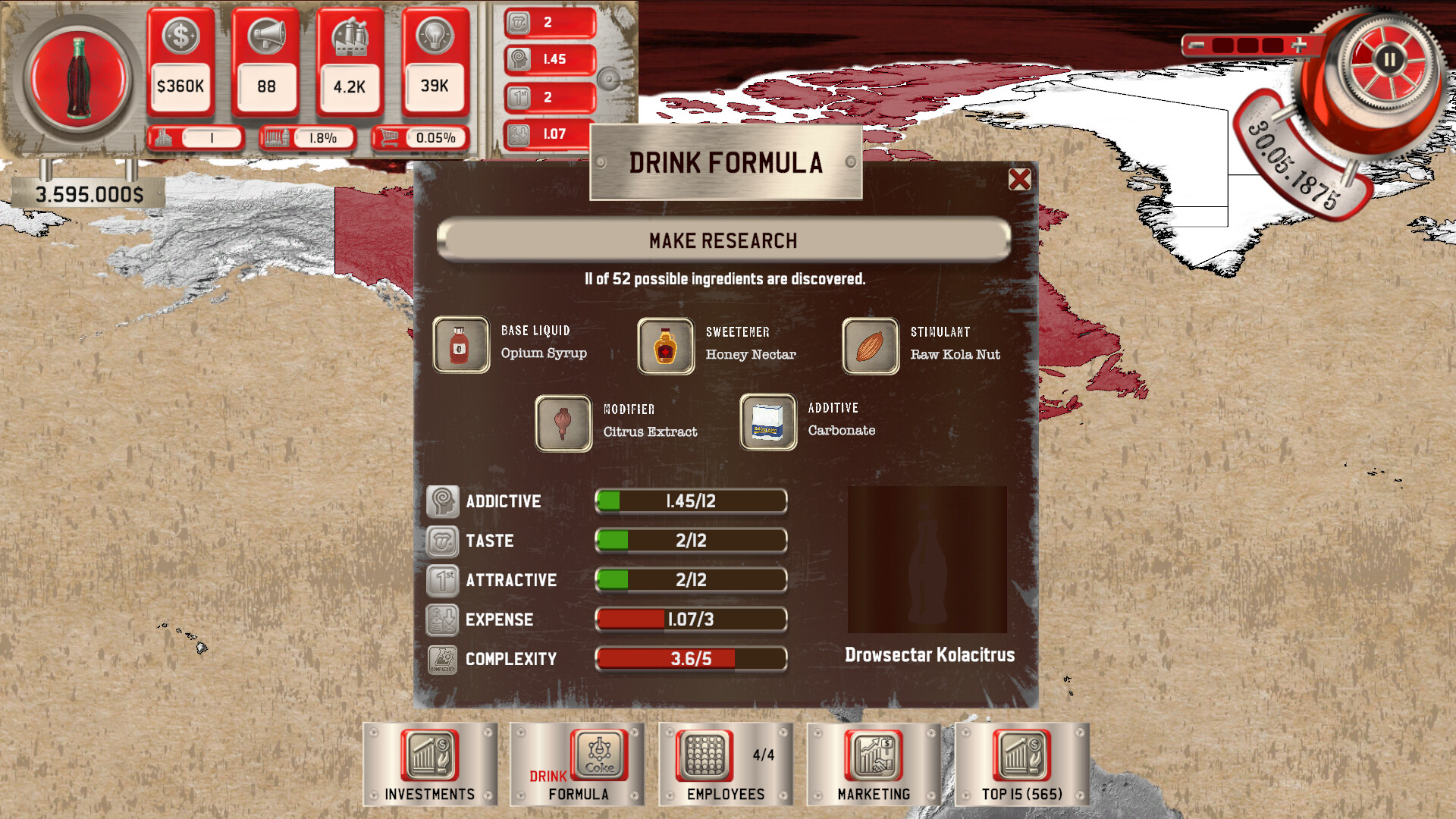 Cola Tycoon screenshot #1