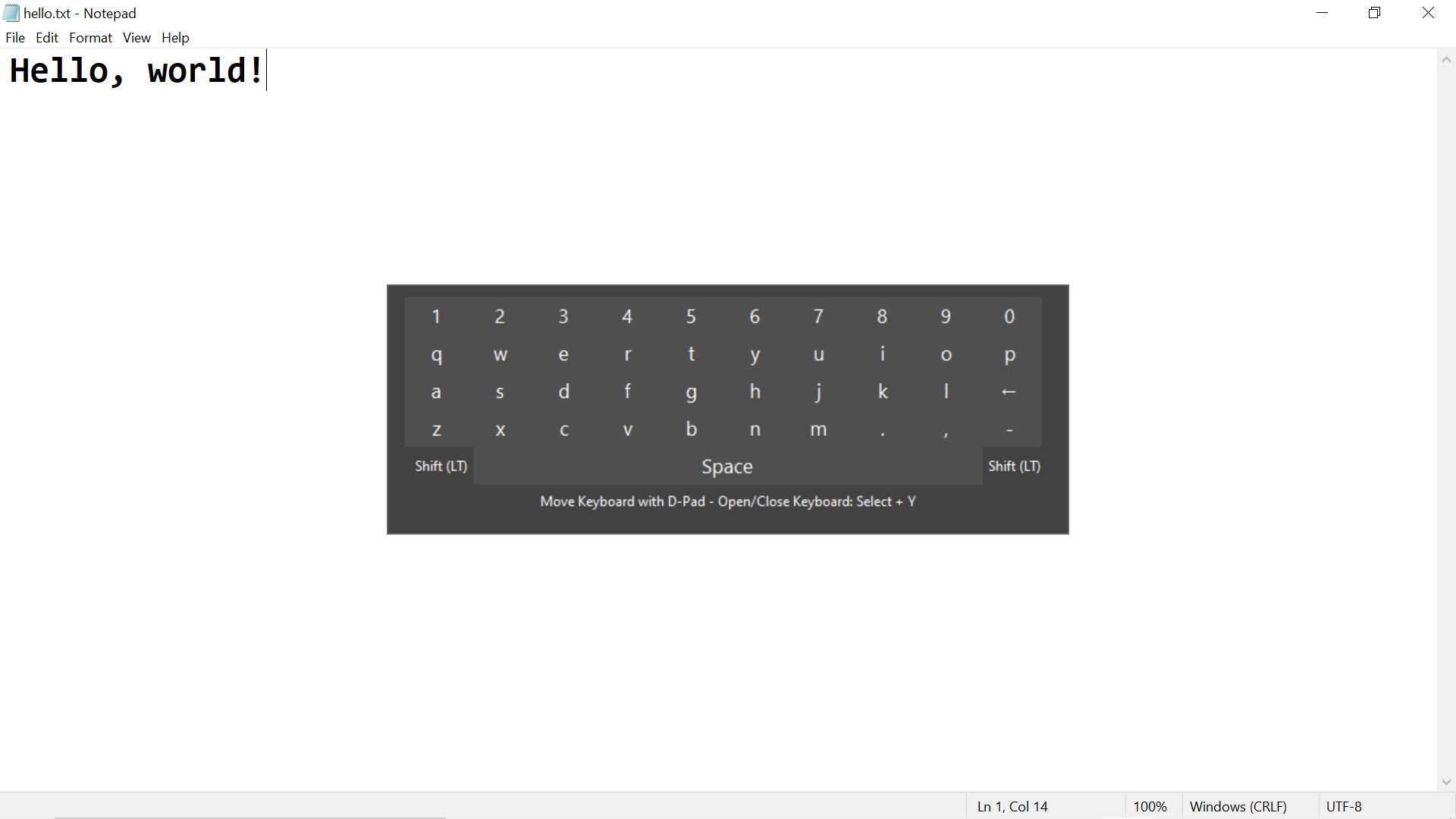 Screenshot 1