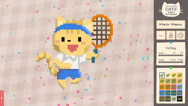 Coloring Cats: Sports With Friends game for Linux 1