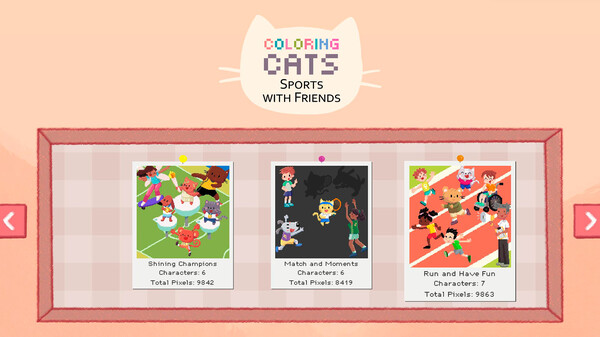 Coloring Cats: Sports With Friends game for windows Pc 1