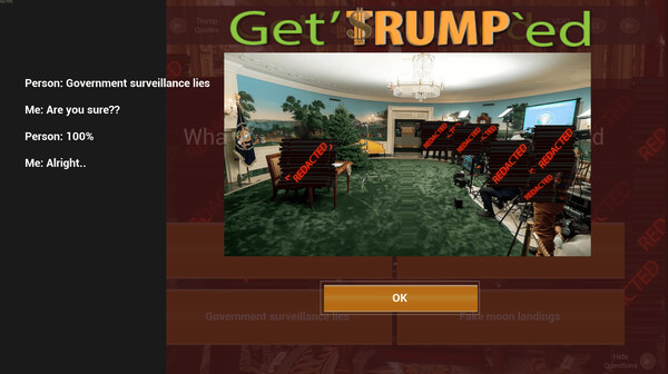 Скриншот из Get'TRUMP`ed Trivia