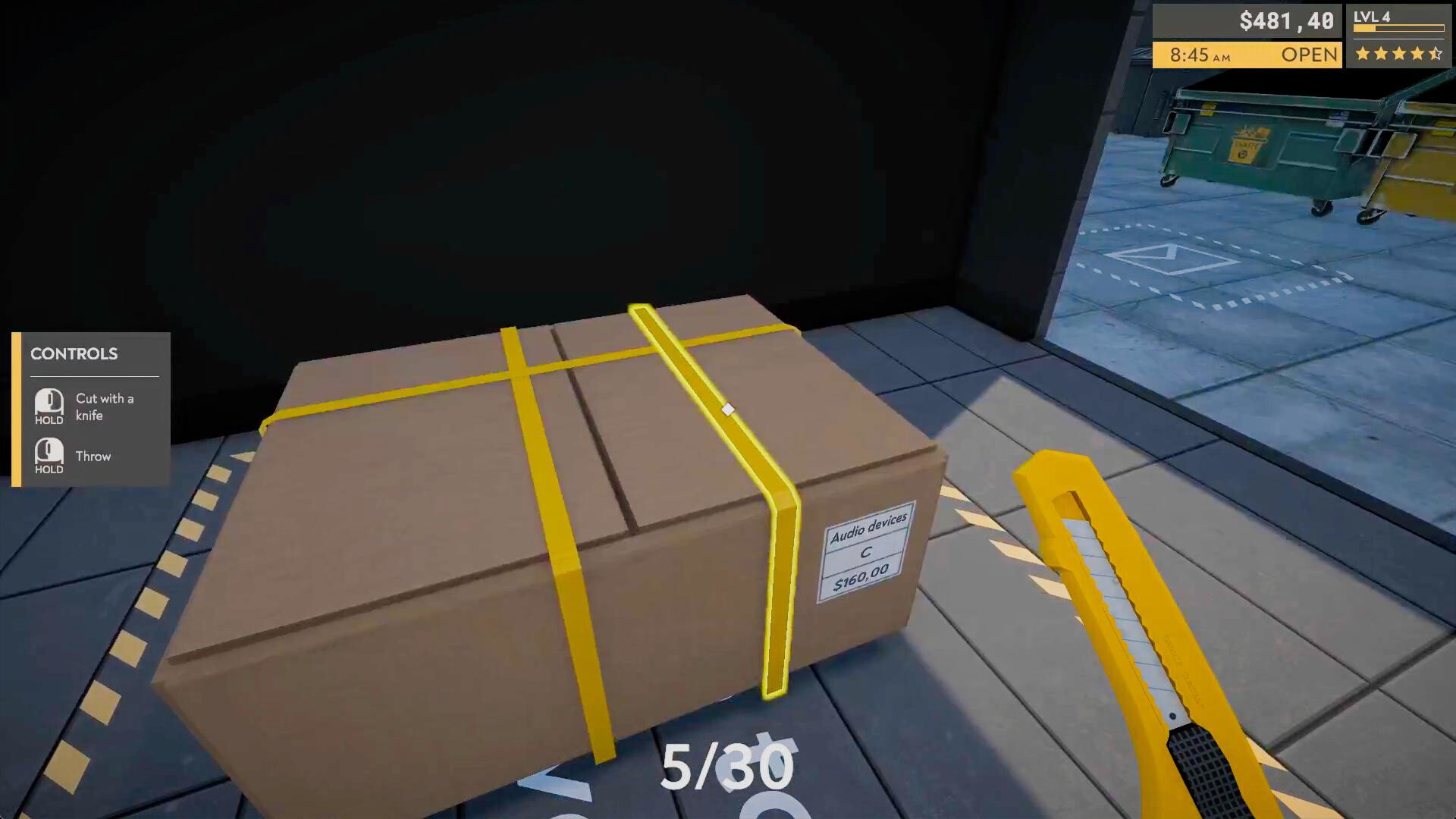 Returns Outlet Simulator screenshot #2