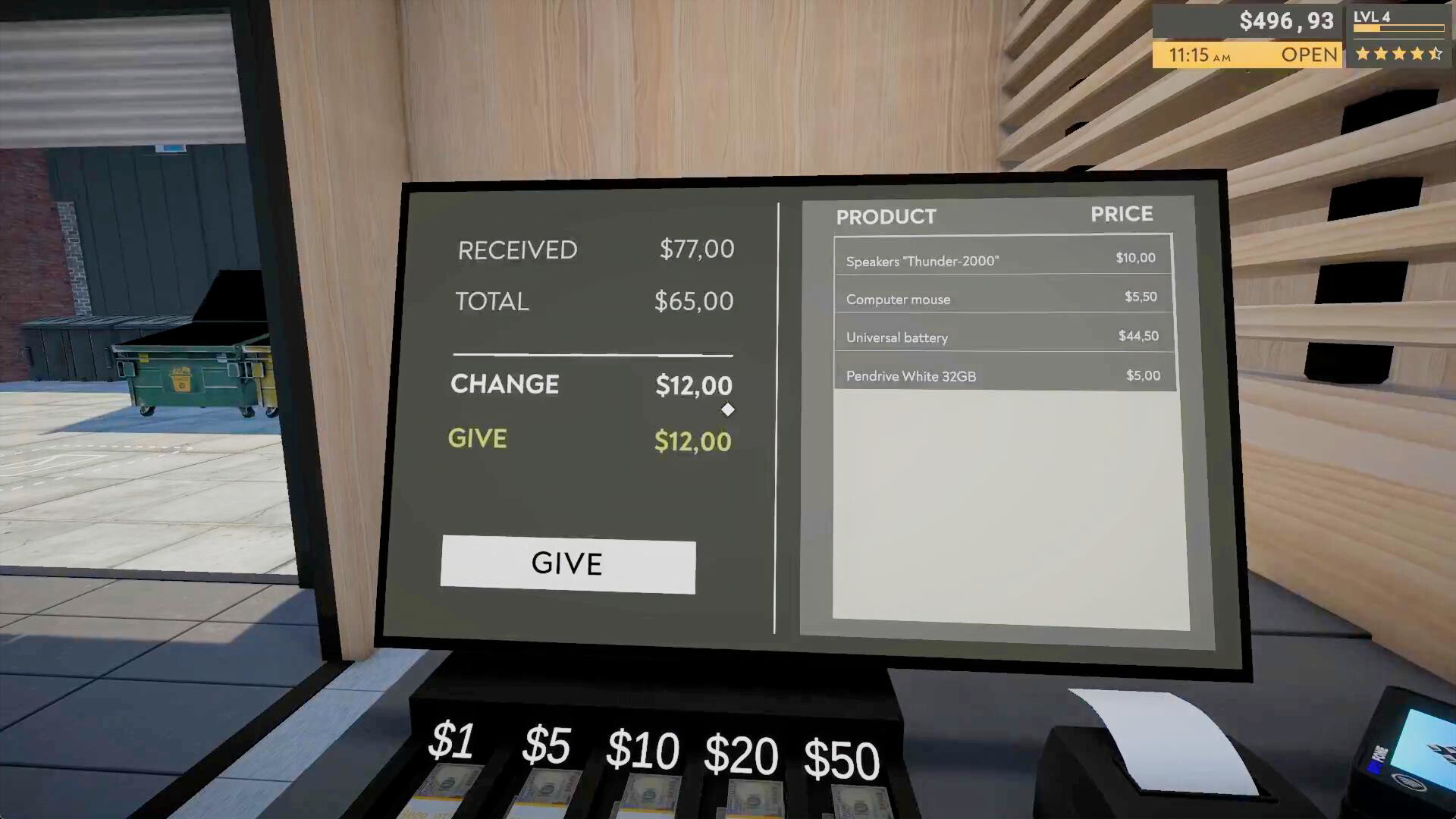 Returns Outlet Simulator screenshot #8