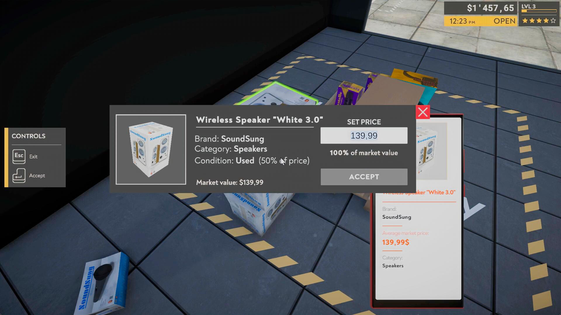 #3. Returns Outlet Simulator (Steam) Bởi: Twisted Twice Games