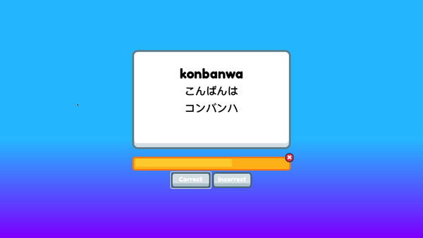 Nihongo Daily game for Linux 1