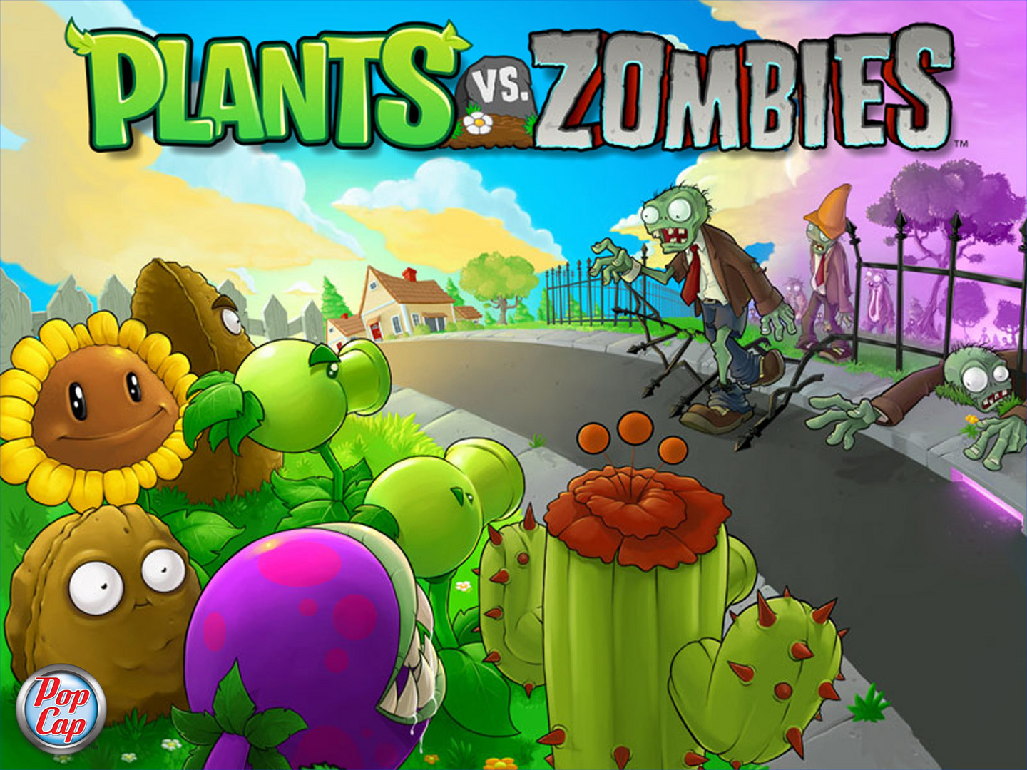 screenshot of Plants vs. Zombies GOTY Edition 1