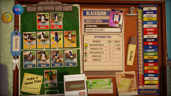 NUTMEG! A Nostalgic Deckbuilding Football Manager screenshot 6