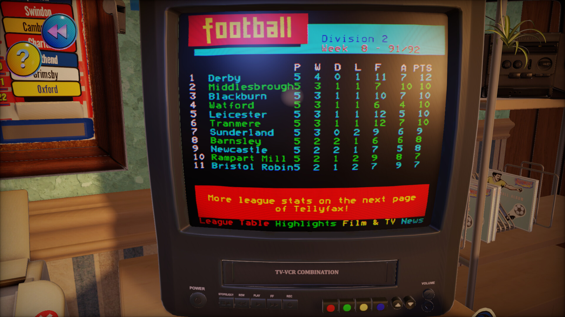 NUTMEG! A Nostalgic Deckbuilding Football Manager screenshot #15