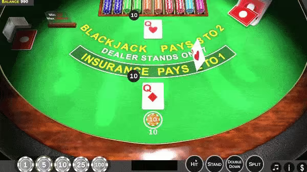 Blackjack video 2
