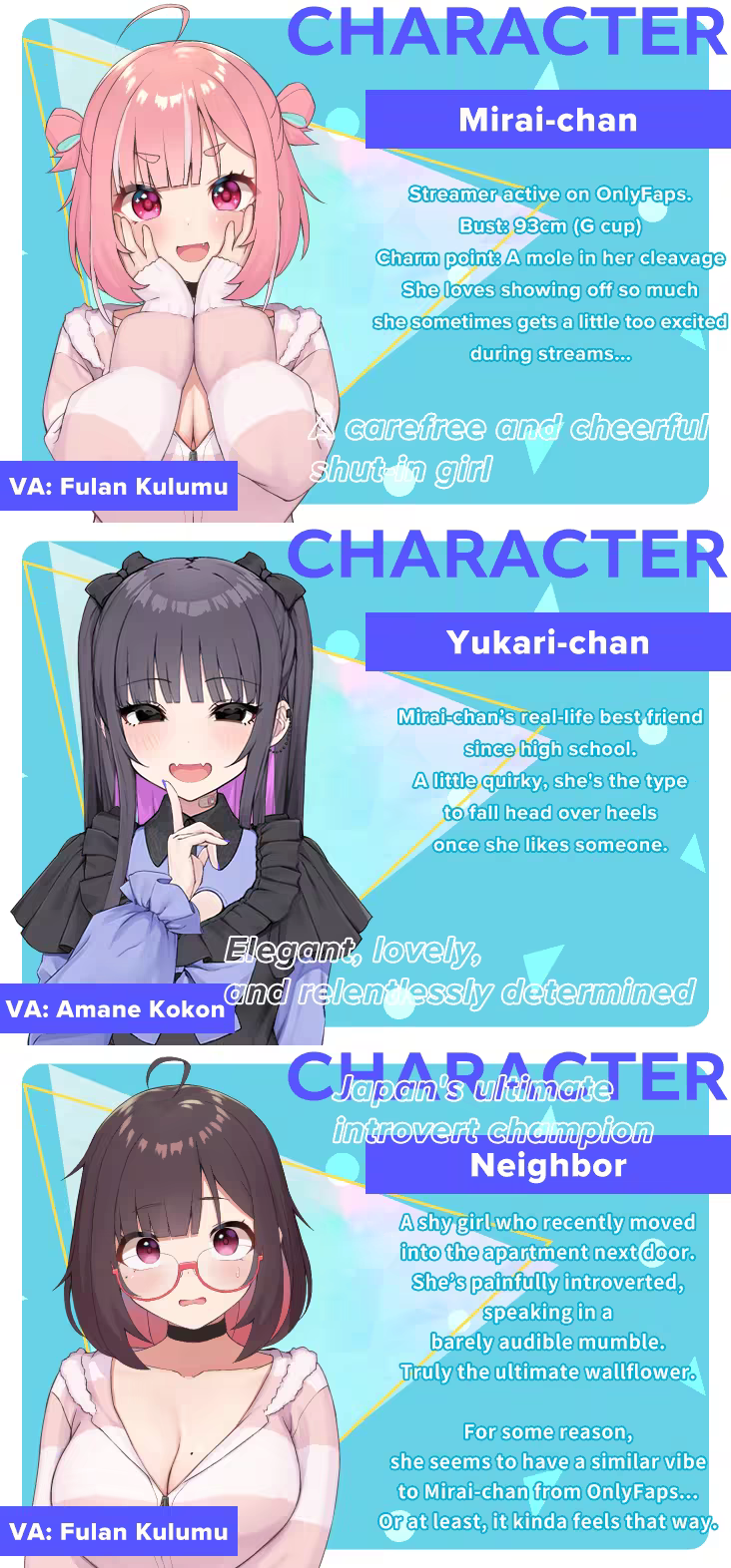 No-good Streamer Mirai-chan! (Now accepting lewd comments) image