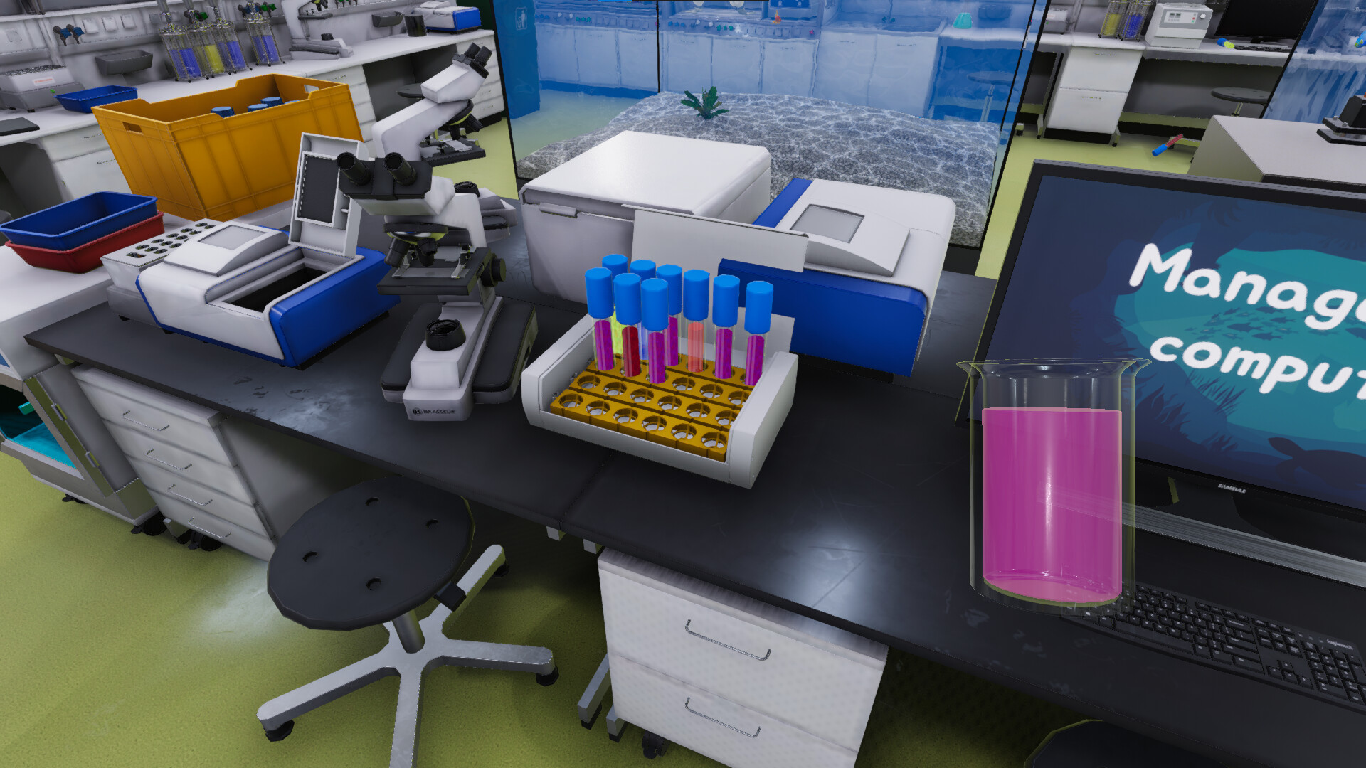 Aquarist - Laboratory DLC Featured Screenshot #1
