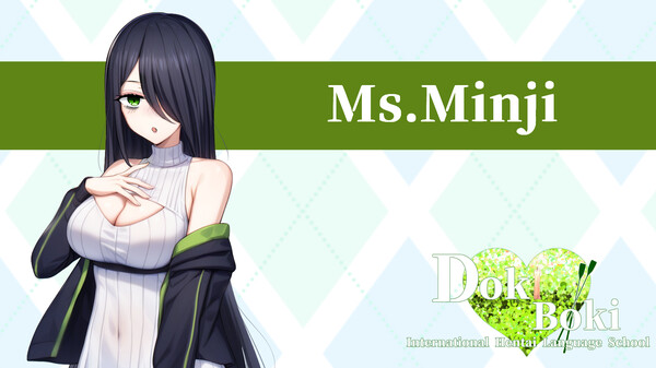 Screenshot z Doki Boki International Hentai Language School ASMR- Can Ms. Minji, the Ultimate Lurker, Become a Normie?!