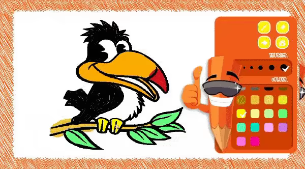 Bird Coloring video 2