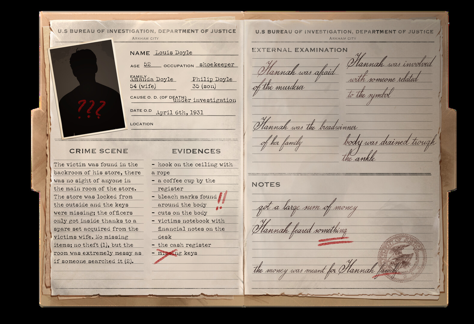 Cthulhu Mysteries: Veins of Arkham screenshot #4