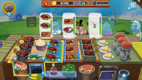 Screenshot 3 of SpongeBob: Krusty Cook-Off - more gameplay footage