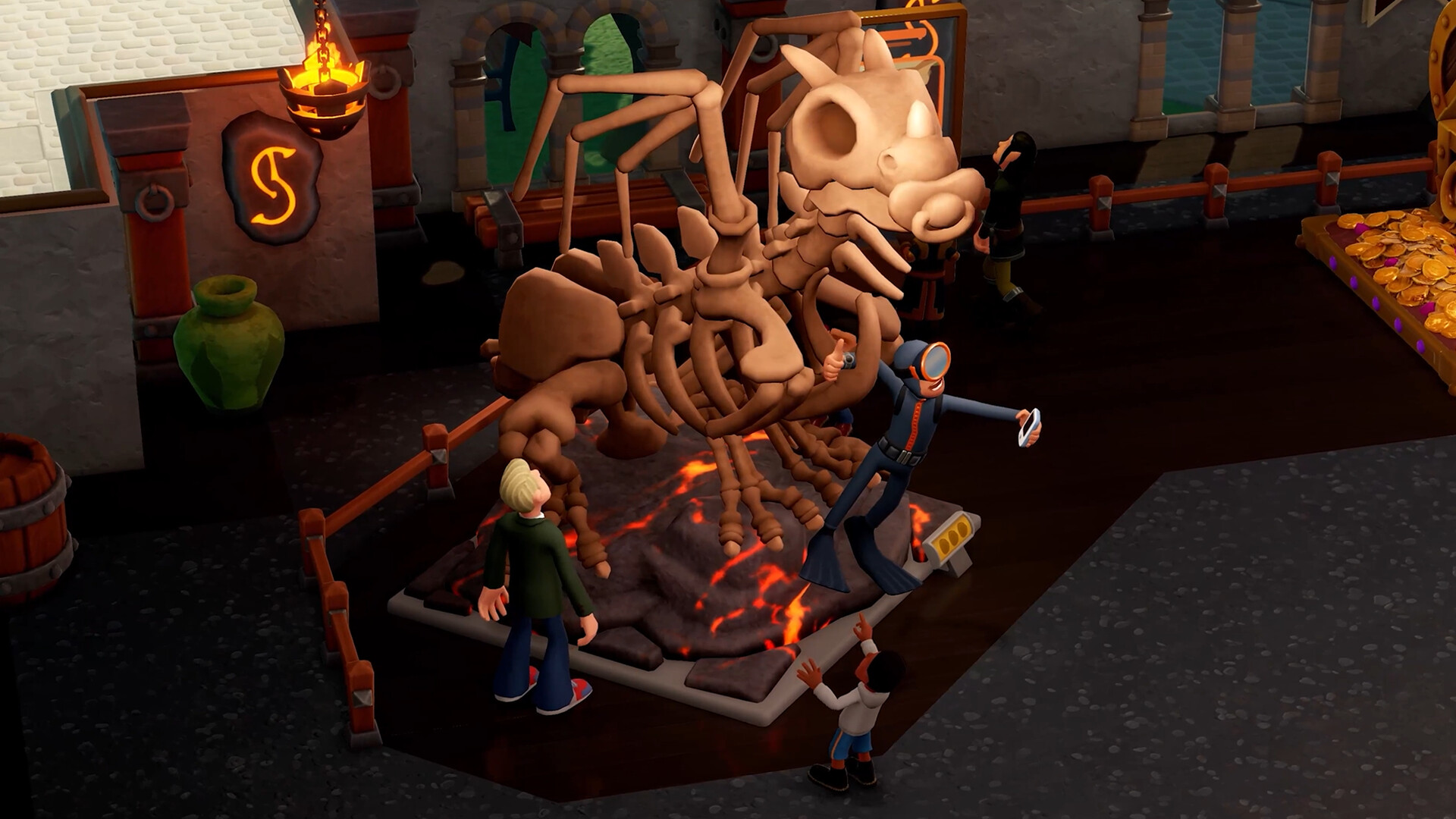 #4. Two Point Museum: Fantasy Finds (Steam) От: SEGA