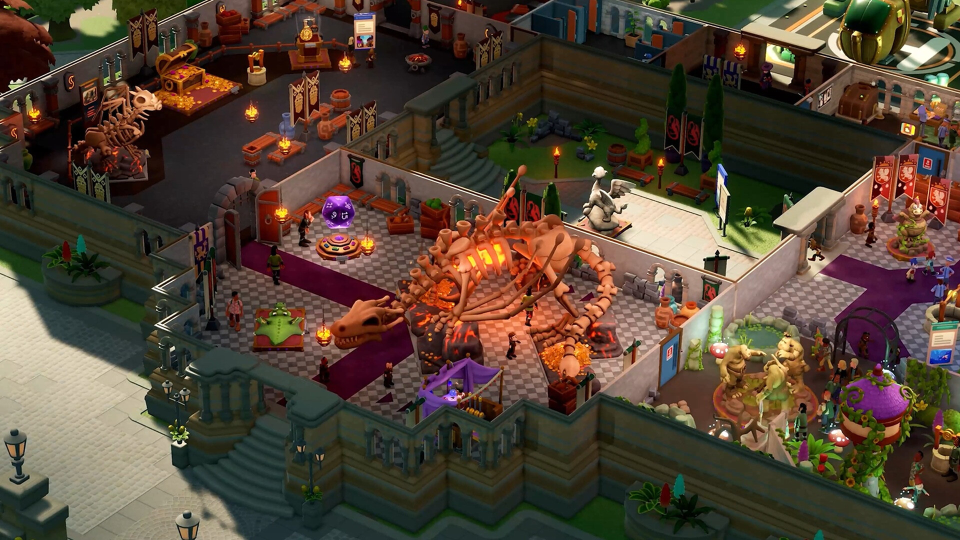 Two Point Museum: Fantasy Finds Featured Screenshot #1