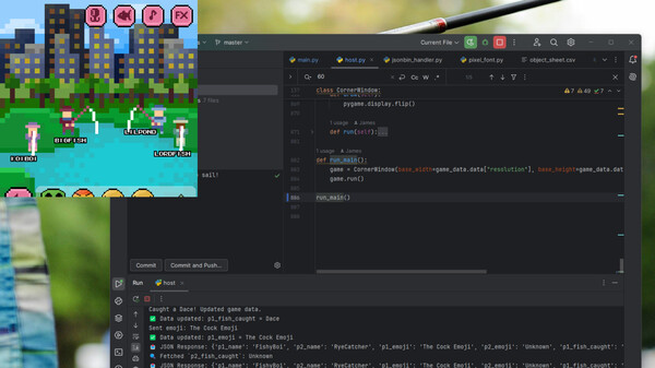 Strange Shores: Social Desktop Fishing screenshot 1