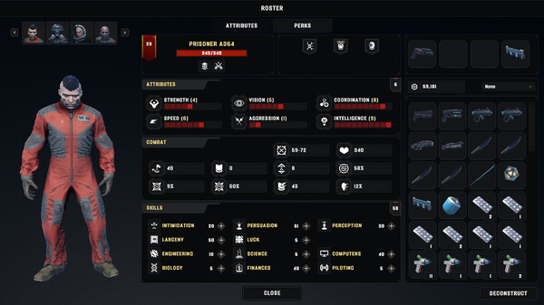 Screenshot z Sector Unknown Soundtrack