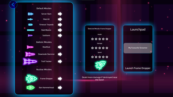 Stream Defense Protocol - Nuclear Missiles Pack