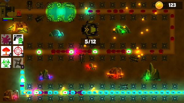 TowerDefense BlobSmash game for Linux 1