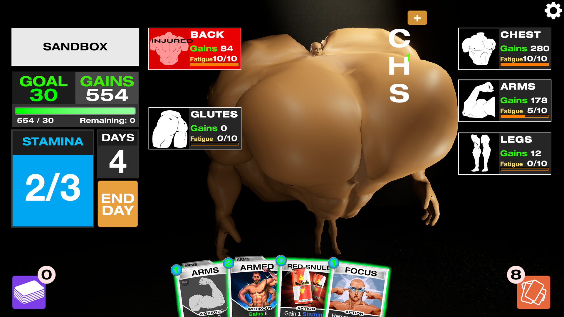 GET YOKED: Extreme Bodybuilding screenshot #11