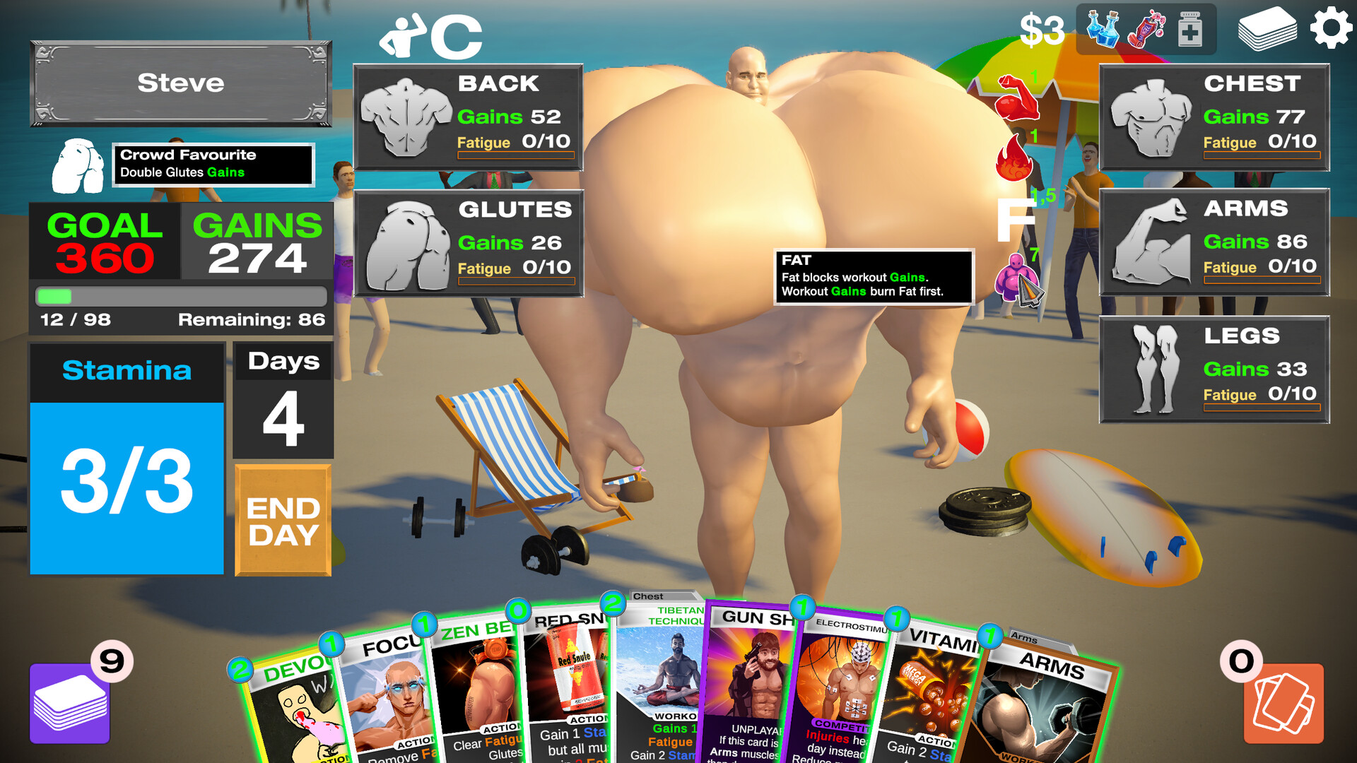 GET YOKED: Extreme Bodybuilding screenshot 15