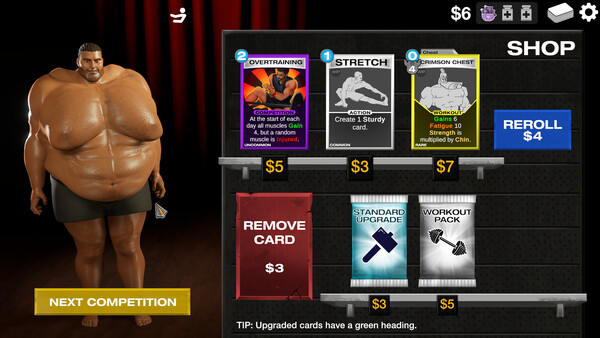 Screenshot 4 of GET YOKED: Extreme Bodybuilding - final gameplay screenshot