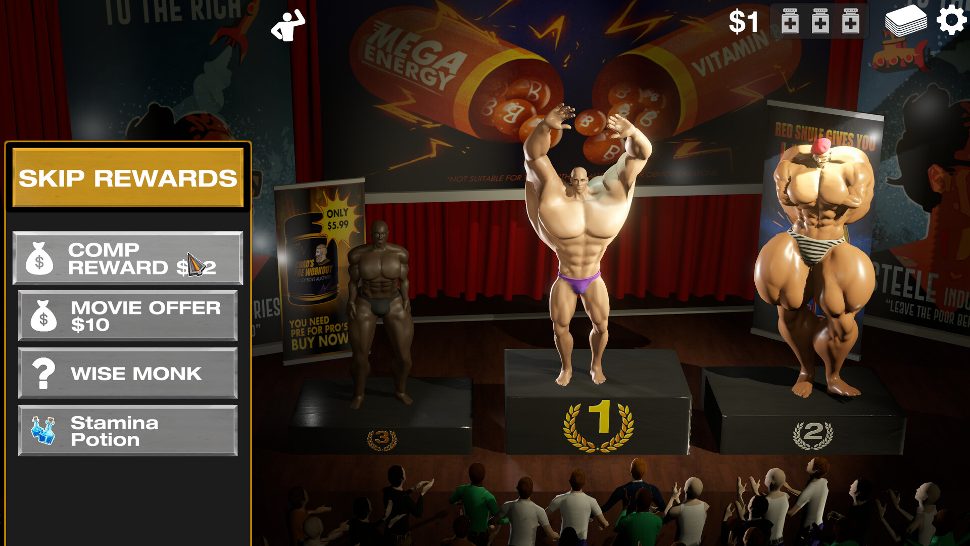GET YOKED: Extreme Bodybuilding screenshot #13