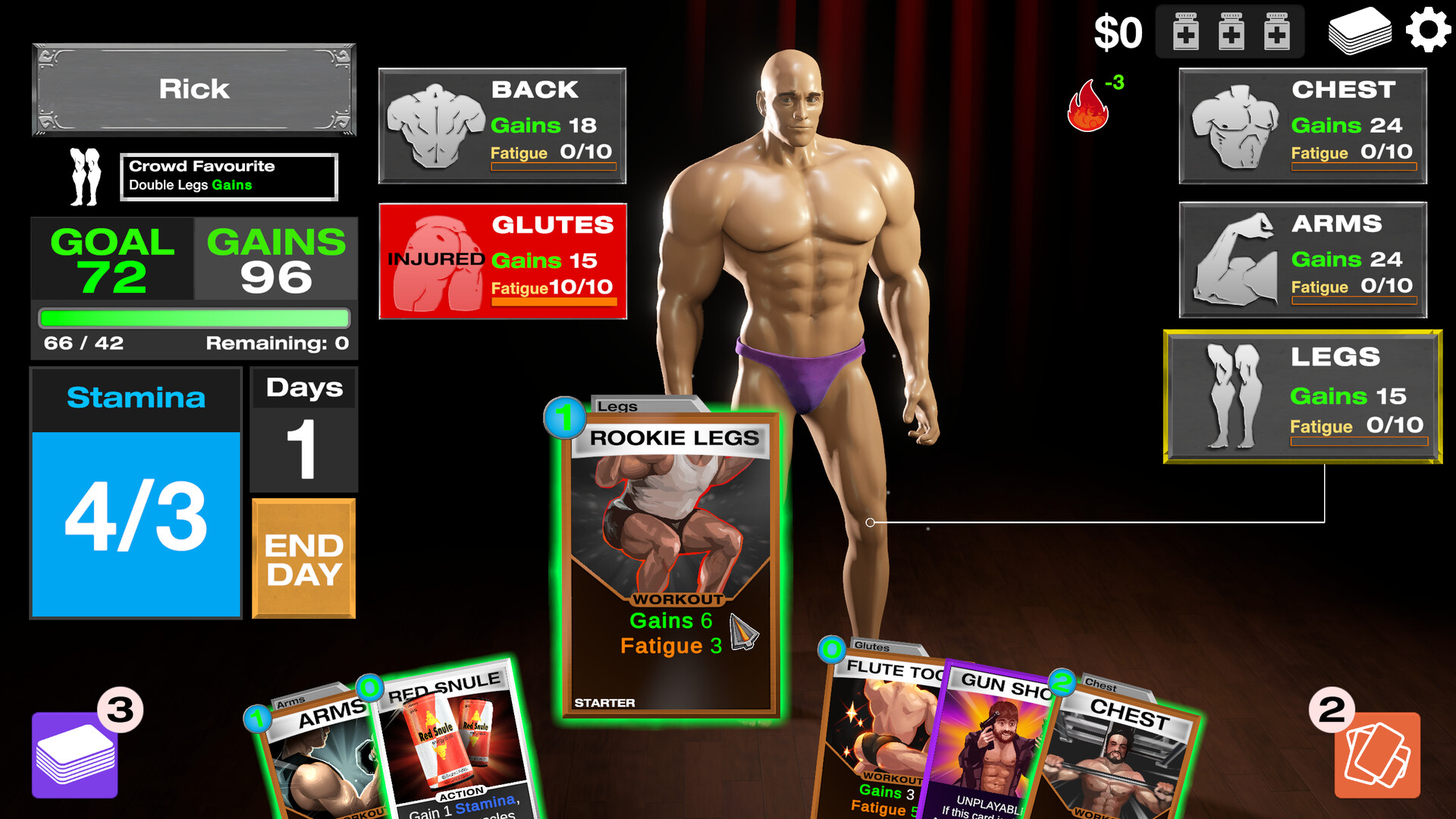 GET YOKED: Extreme Bodybuilding screenshot 1