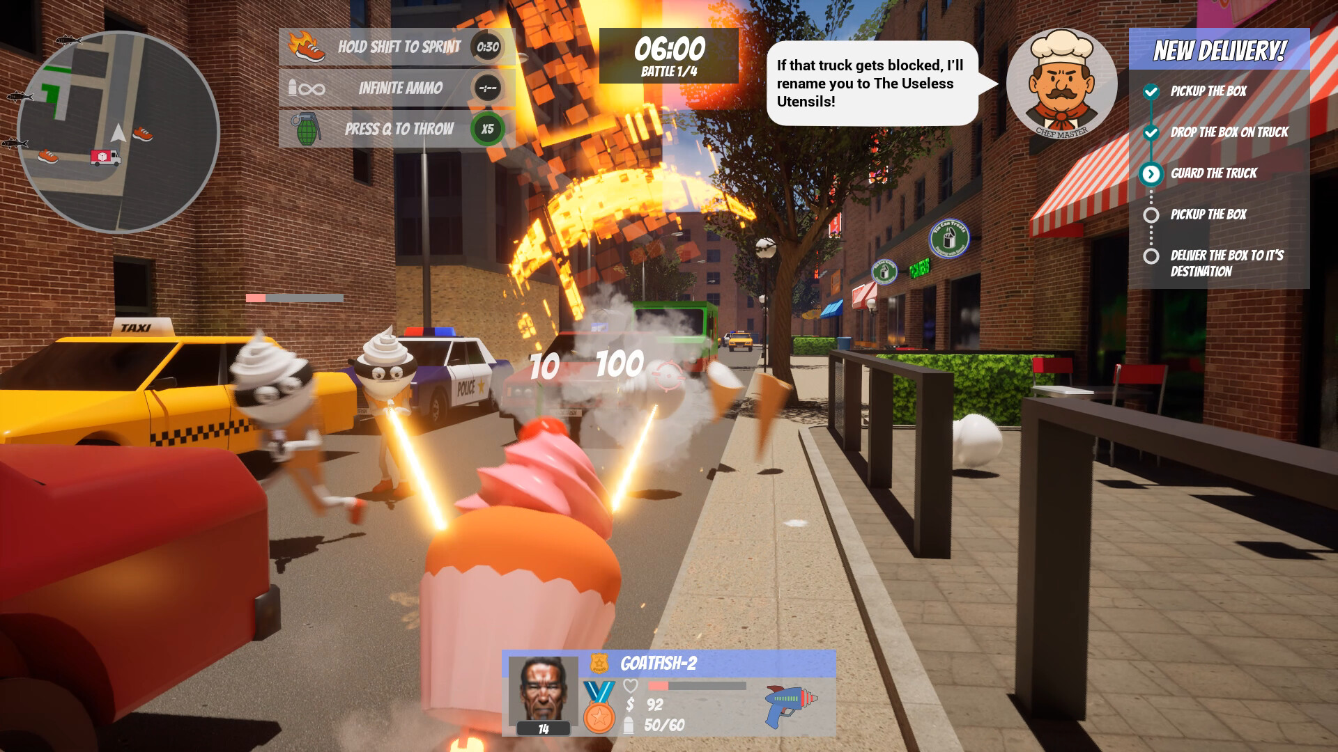 Battle Food Mania screenshot #4