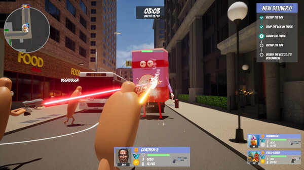 Battle Food Mania screenshot 1