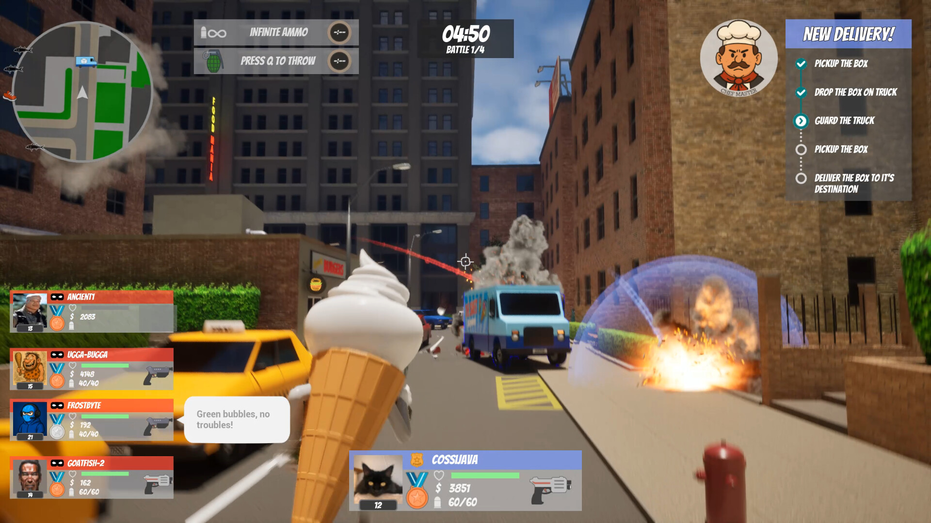 Battle Food Mania screenshot #1
