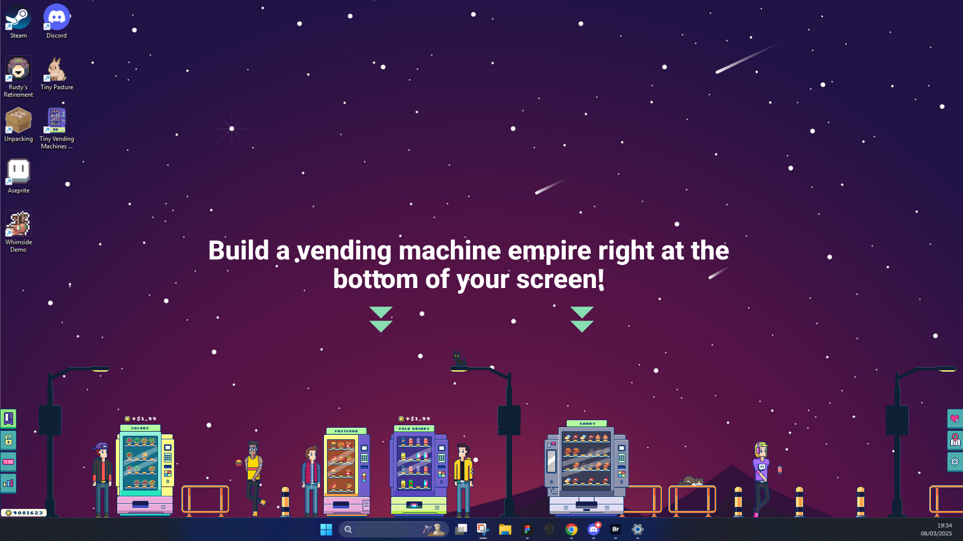 #1. Tiny Vending Machines (Steam) Przez: Frozen Logic Studios