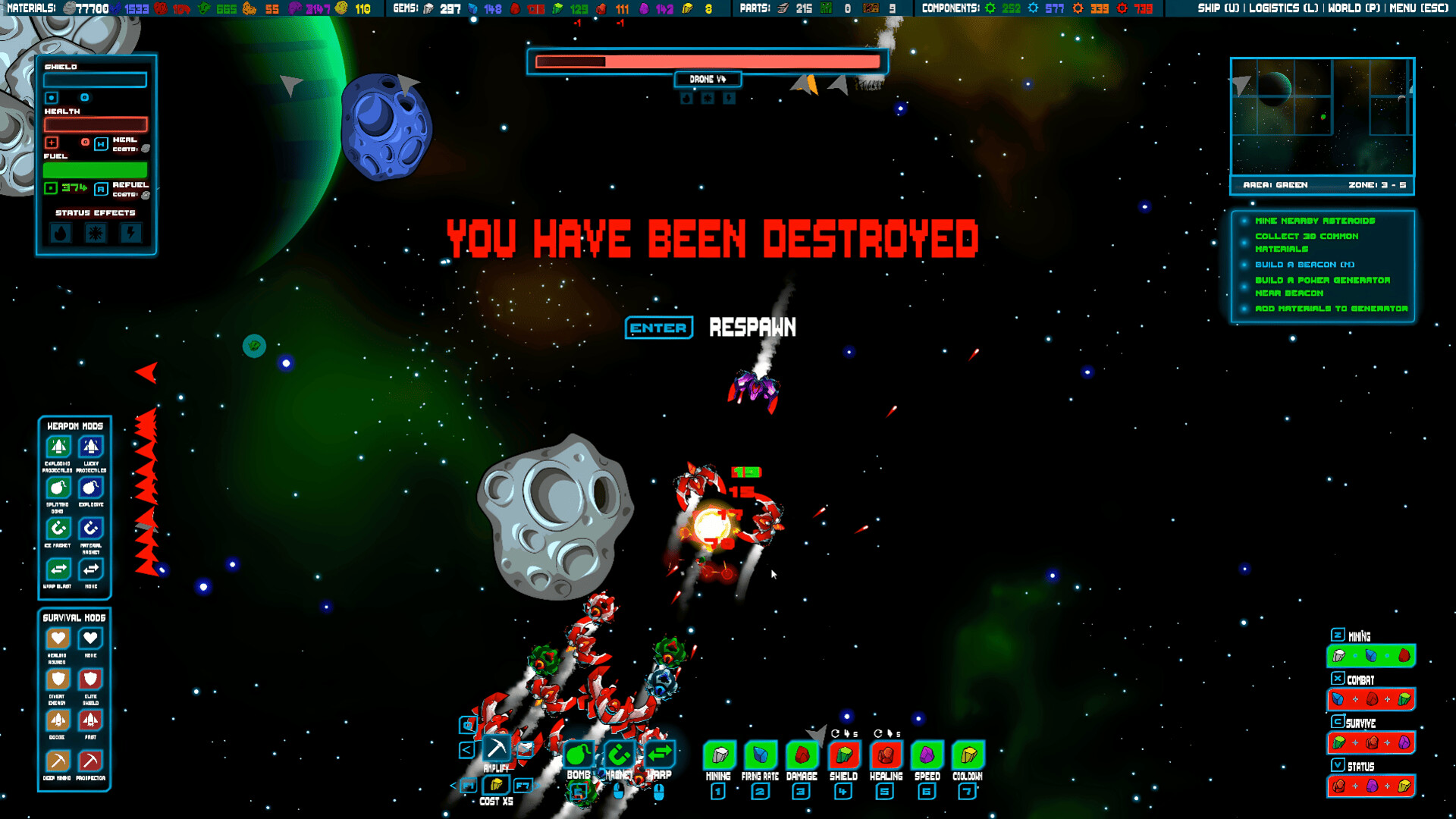 SPACEROCKS screenshot #4