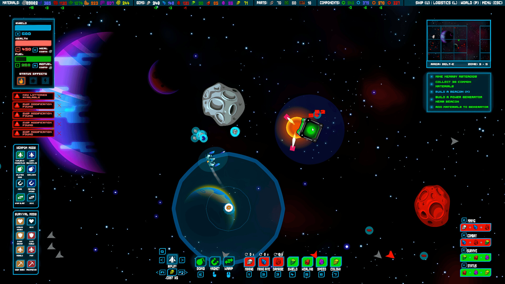SPACEROCKS screenshot #7