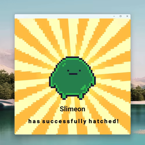 SLIME EGG video 2