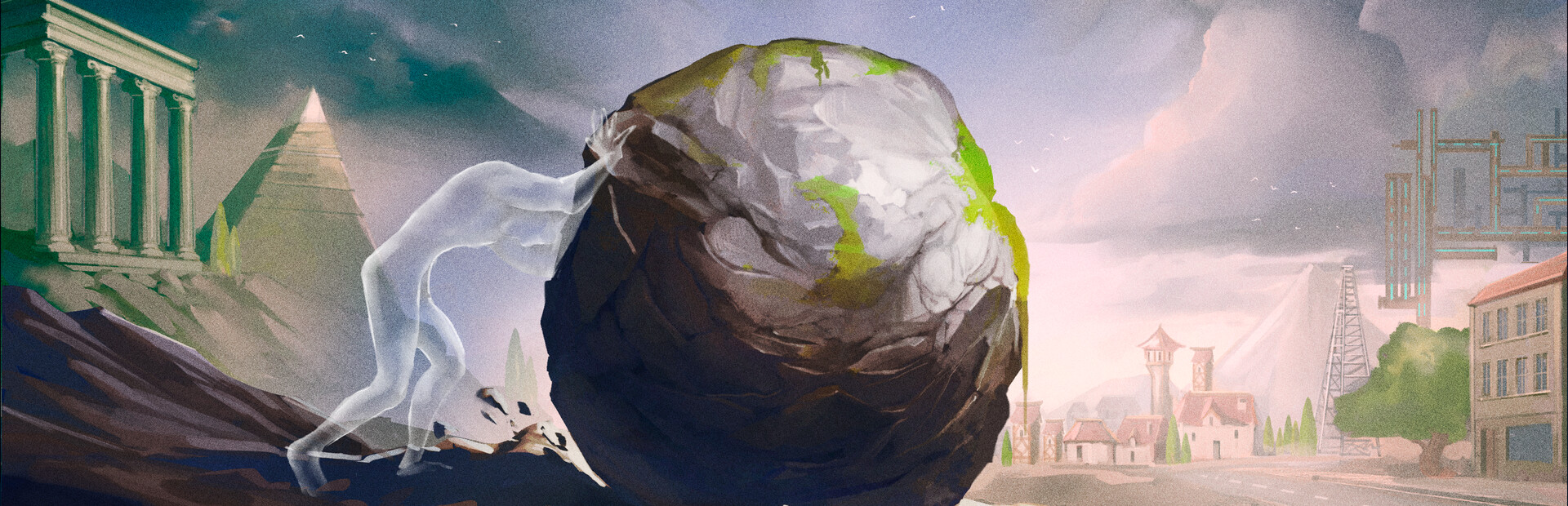 Rock and Scroll