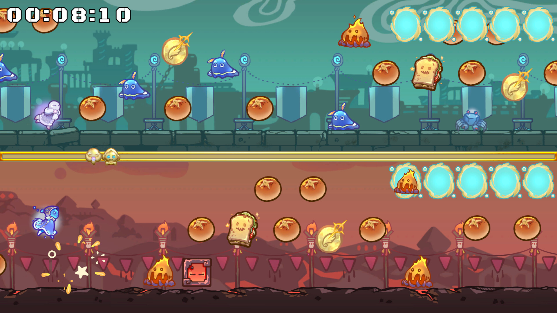 パリィでボーガイ！デュアルランナー！ screenshot #4