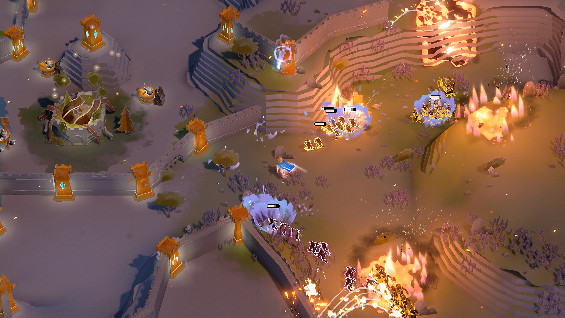 Painted Kingdoms: Tower Defense & Firefighting screenshot #3