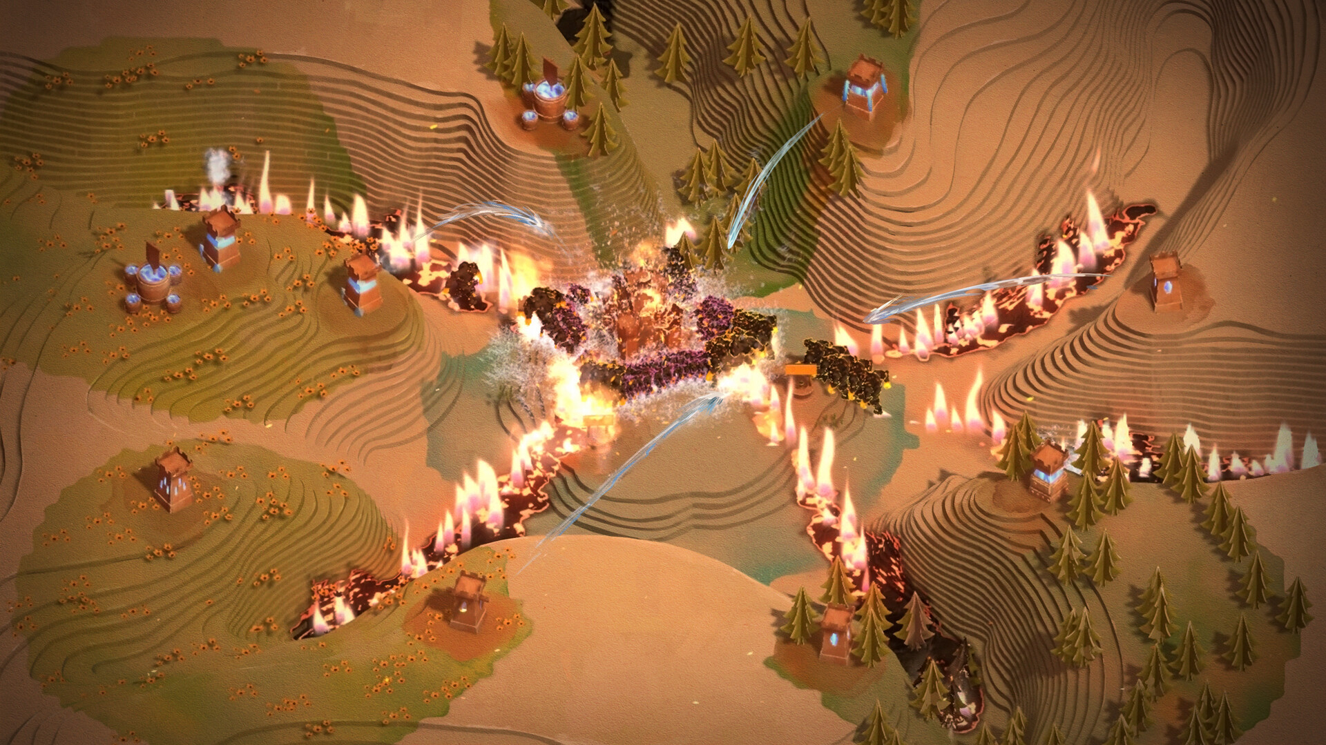 Paper Castle: Tower Defense & Firefighting screenshot #3