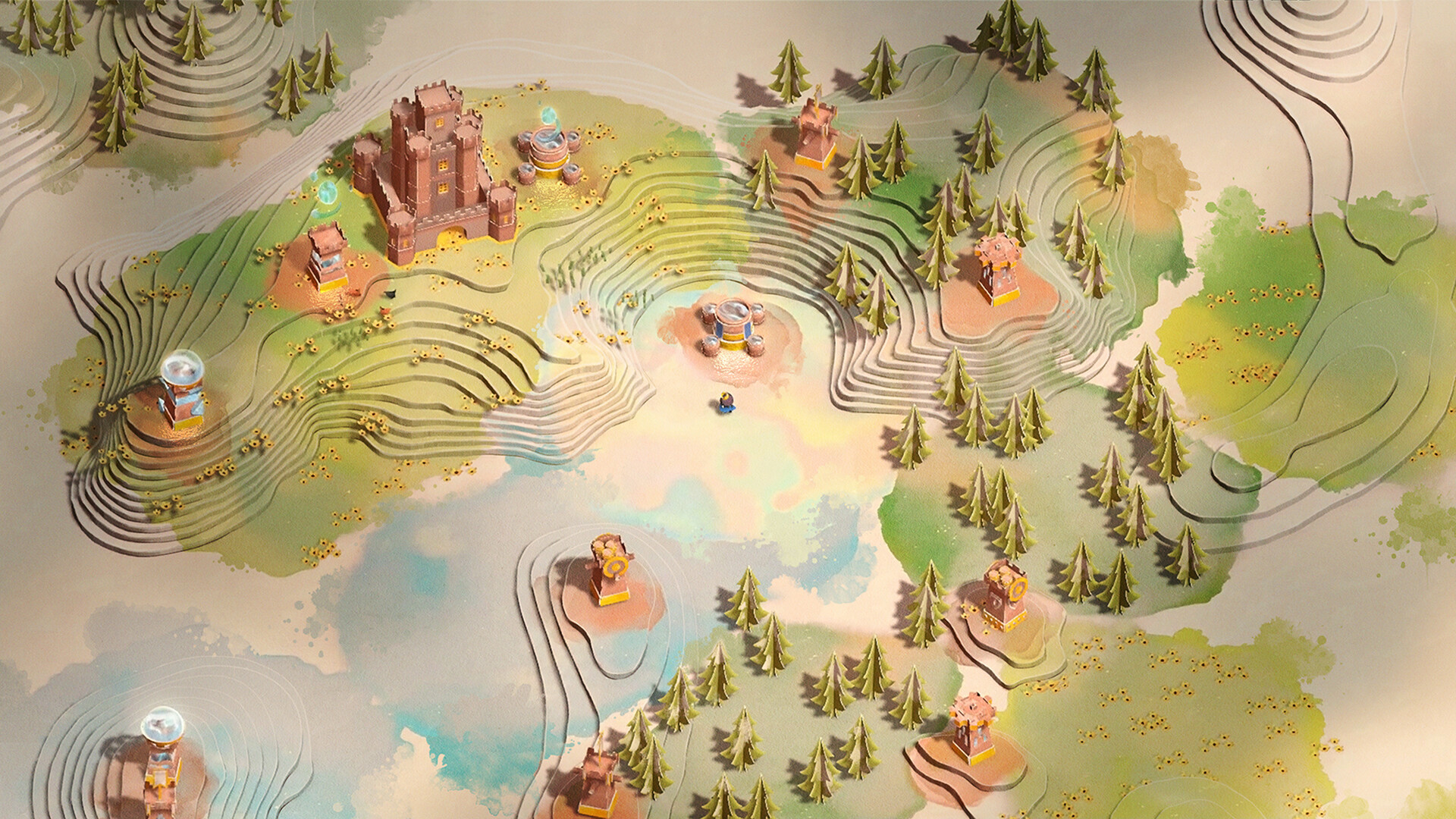 Paper Castle: Tower Defense & Firefighting screenshot #2