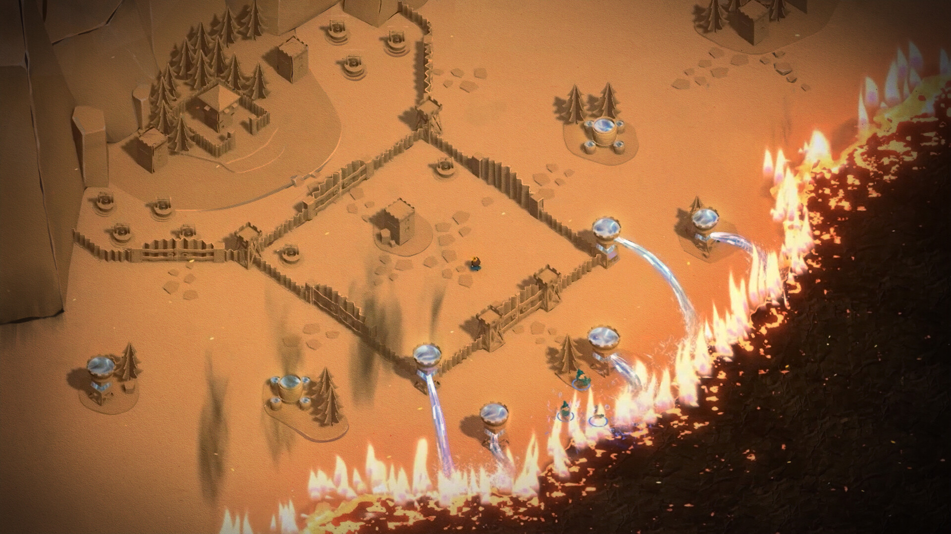 Paper Castle: Tower Defense & Firefighting screenshot #5