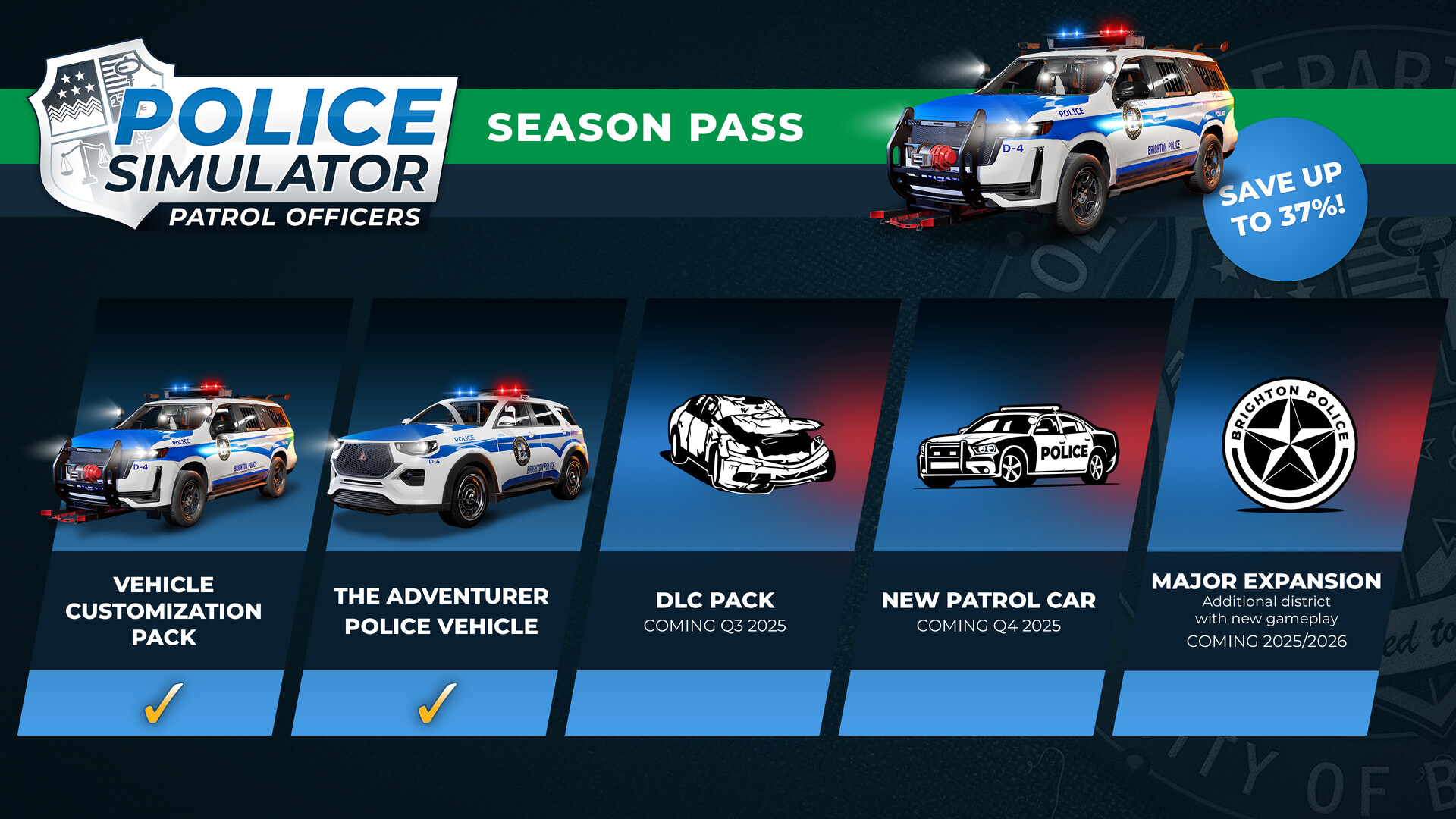 Police Simulator: Patrol Officers - Season Pass