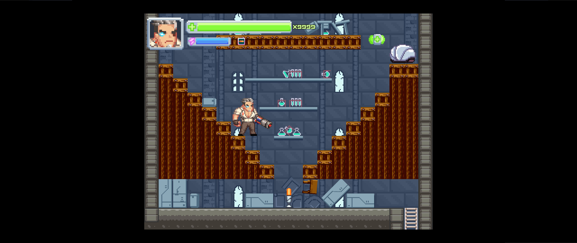 Baracop - Gay Platform Action Game Demo scene