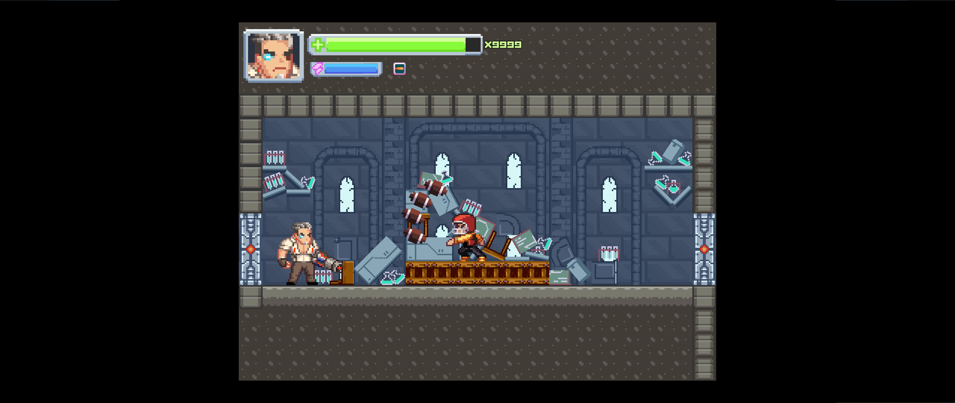 Baracop - Gay Platform Action Game Demo scene