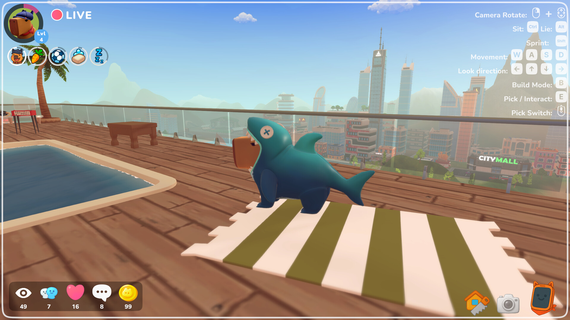 Capybara Hot Tub screenshot #3