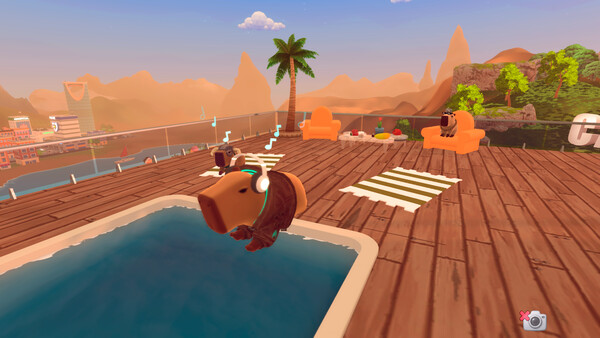 Screenshot 2 of Capybara Hot Tub - additional gameplay view