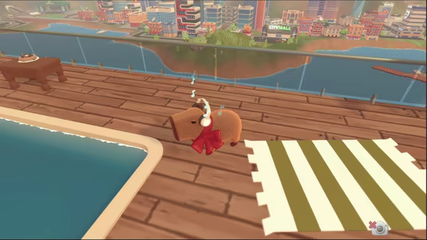 Capybara Hot Tub video 2